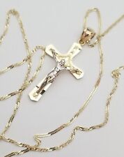 14k Echt Massiv Bicolor