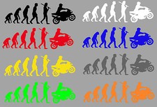 Aufkleber Motorrad Evolution