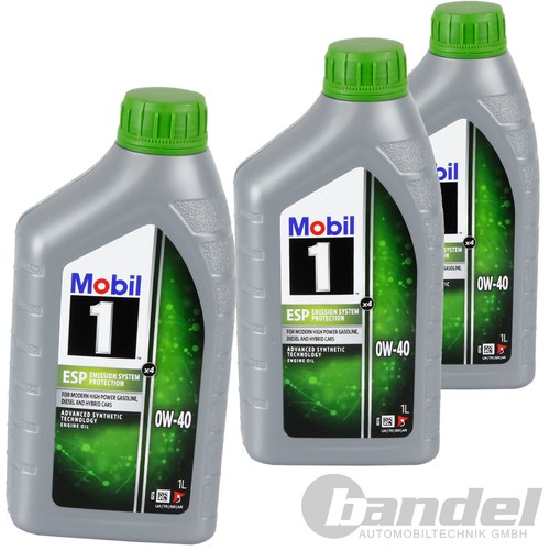 3x1l mobil esp - mobil, 0w40