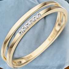 Damen Ring 585 Gold Gelbgold 5