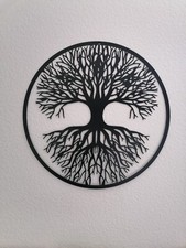 Wanddeko aus Metall Dekoration