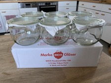 6 x WECK 744 Tulpenform Weck