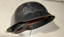 Feuerschutzpolizei Stahlhelm M35 Deutscher Feuerwehrhelm