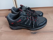 Toptex Sport Herren Outdoor Trekking Wander- Schuhe. Gr.43 Grau-rot