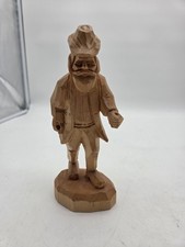 Schnitzfigur Förster 19 cm Schnitzerei Schnitzen Holzfiguren