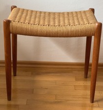 ❗️Dänischer Mid Century Teak Hocker, Danish Design Niels Møller / Mollers TOP❗️