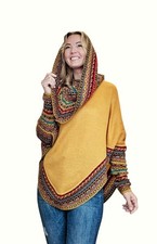 Poncho Alpaka Damen Kokomomo