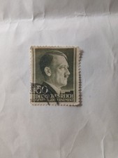 Deutsches Reich Adolf Hitler General Gouvernment Briefmarke Schwarz 60