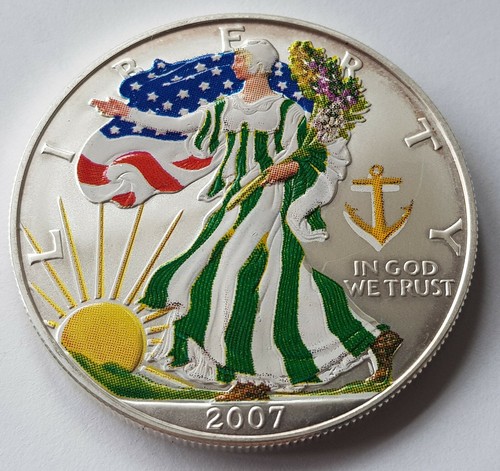 Silbermünze seafaring - us,