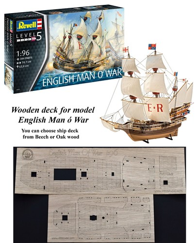 Revell english man war - man, 1:96