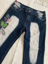 Neue Blaue Vintage Unisex Y2k