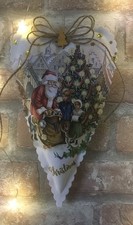 Deko Herz  WEIHNACHTSMANN