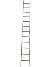 Euroline 12 Sprossen Alu Leiter Anlegeleiter 350cm 49229