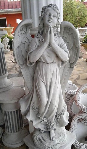 Engel gartenfigur cm - 75,
