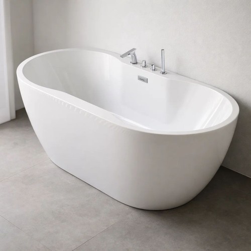 Badewanne freistehend oval