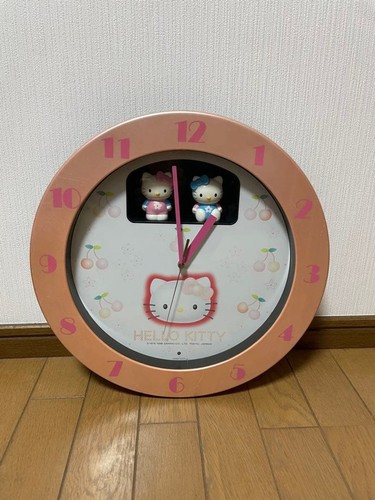Hello kitty wanduhr citizen - kitty,