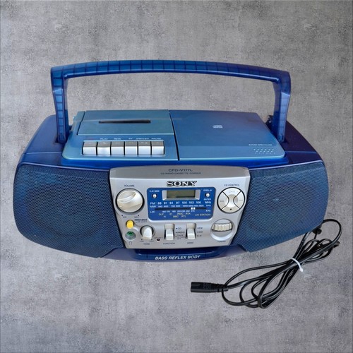 Sony cfd v177l boombox - cfd-v177l,