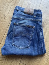 Nudie Jeans Blau Grim Tim W32 L30