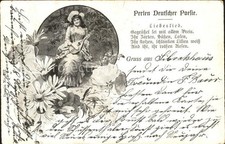 Mandoline Perlen Deutscher Poesie Liebeslied Rose