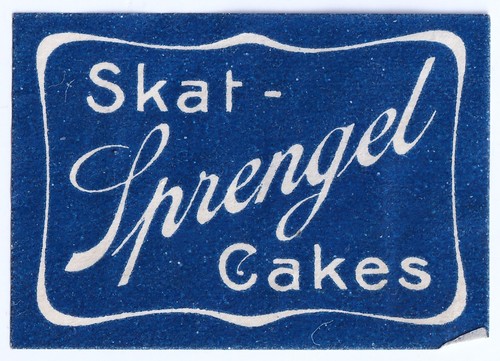 Skat sprengel cakes - „skat,
