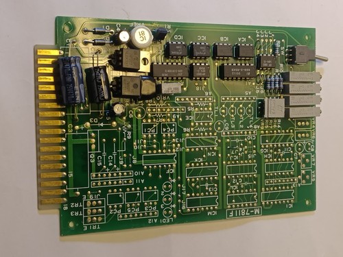Musasino 7811f pcb - m-7811f, card