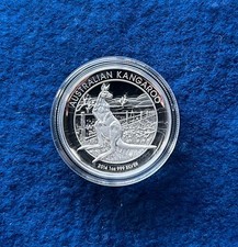 Australien 1 Dollar 2014 Australian Kangaroo 1 Oz Silber PP mit Box und Zert.