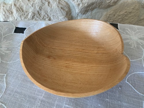 Kleine holzschale herzform - holzschale, in