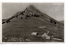 MONTREUX - Col de Jaman, 1520 m - Les Courcys et Cape au Moine  - gelaufen 1957