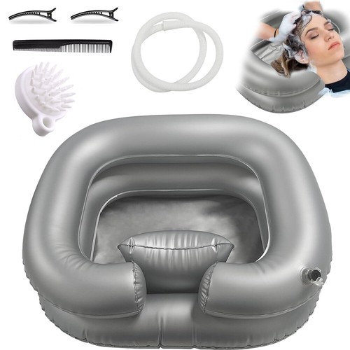 Aufblasbares shampoobecken mit - aufblasbares,