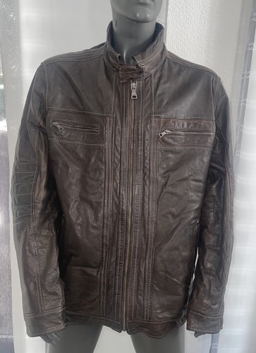 Vintage herren leder - herren, 3xl