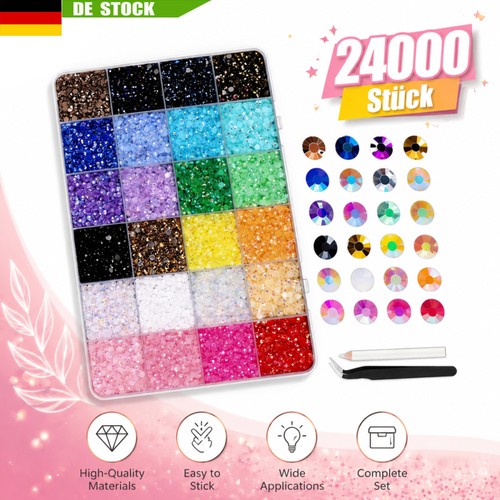 Glitzersteine selbstklebend - glitzersteine,,