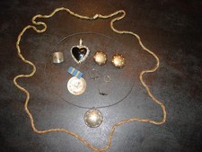 DIVERSER SCHMUCK- QUEER BEET:  TEILS SILBER: