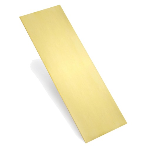 Messingblech h62 5x300x100mm - messingblech, 0,5x300x100mm