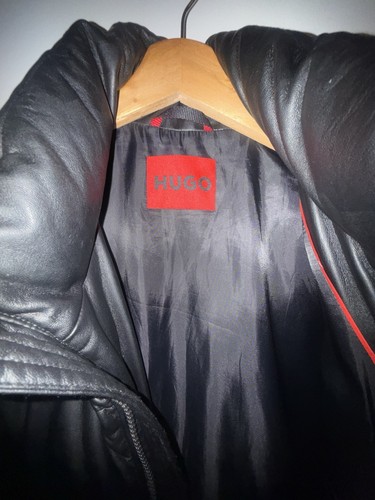 Hugo leder jacke herren - jacke,