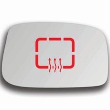 Spiegelglas Rechts Beheizbar