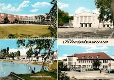 Rheinhausen Duisburg Städtische Realschule Stadttheater Schw
