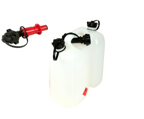 Doppelkanister transparent - doppelkanister, 5l