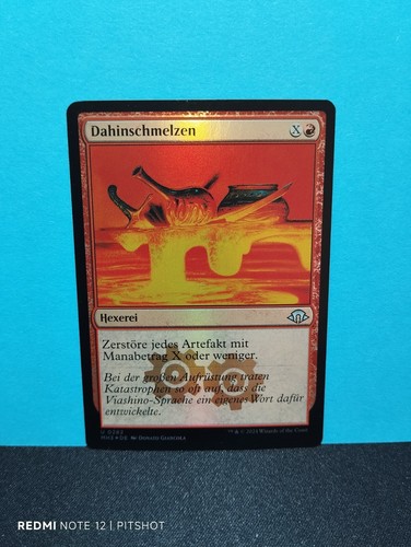 Foil dahinschmelzen meltdown - foil,