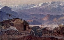 Künstler Ak Schuster, Karl, Kuk Armee im Alpenkrieg,... - 10958840