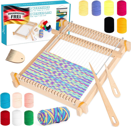 Kinder webstuhl set 24x28cm - webstuhl,