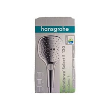 hansgrohe Raindance Select E wassersparender Duschkopf EcoSmart Chrom, 26521000