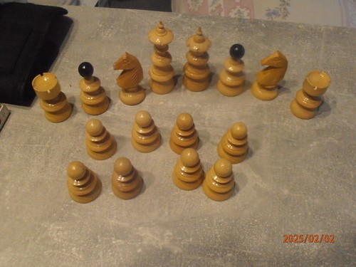 Schachfiguren,Holz,Könighöhe