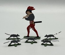 Flach Figur Zinn Figuren