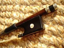 Alter Geigenbogen 4/4 Größe ca. 74 cm Länge, Silberteile am Frosch