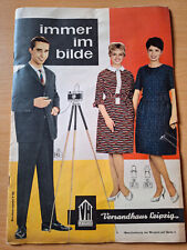 5 x DDR VERSANDHAUS LEIPZIG Katalog 1960er Mode Uhr Kamera Werkzeug Spielzeug