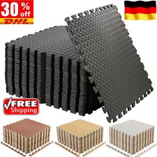 24er EVA Puzzlematte Bodenschutzmatte Fitness Unterlegmatten - 60x60cm - 4 Farbe