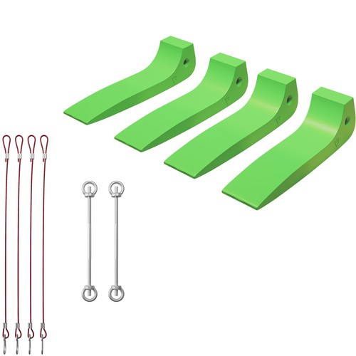 Wiltec gleitkeile 4er set - wiltec,