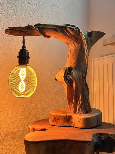 Treibholzlampe holzlampe - treibholzlampe,