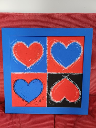 Umriss herzen aquarell - 4, umriss-herzen