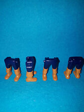 Playmobil Musketier Pirat Mittelalter 4 x Beine Nachtblau Stiefel Set top